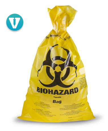 Yellow biohazard bag supplier Dubai UAE
